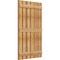 Ekena Millwork Spaced Board-n-Batten Shutters, Rough Sawn Western Red Cedar, 34 3/4W x 58H, PR RBS06S35X058RWR - alternate 3